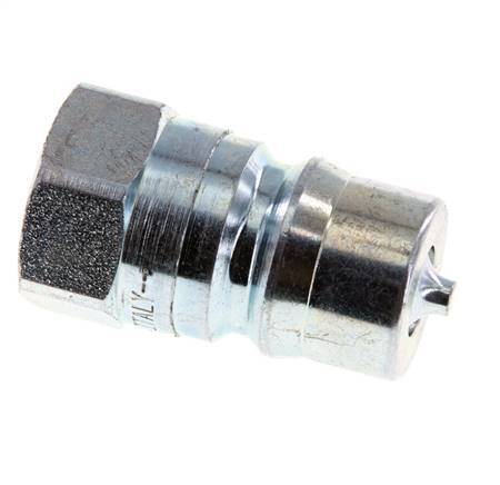 Acier DN 12.5 Coupleur hydraulique Bouchon G 1/2 pouce filetage femelle ISO 7241-1 B D 23.5mm