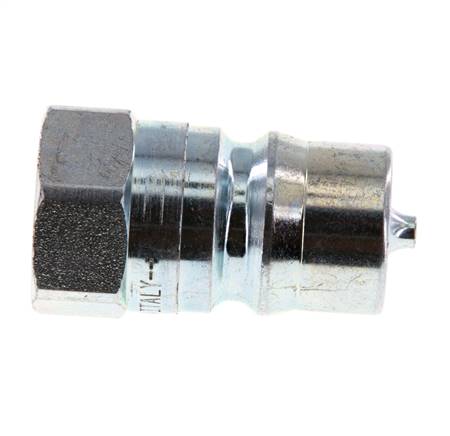 Acier DN 12.5 Coupleur hydraulique Bouchon G 1/2 pouce filetage femelle ISO 7241-1 B D 23.5mm