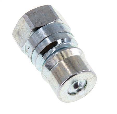 Acier DN 12.5 Coupleur hydraulique Bouchon G 1/2 pouce filetage femelle ISO 7241-1 B D 23.5mm