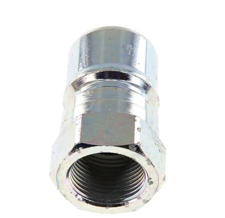 Acier DN 20 Coupleur hydraulique Bouchon G 3/4 pouce filetage femelle ISO 7241-1 B D 31.4mm