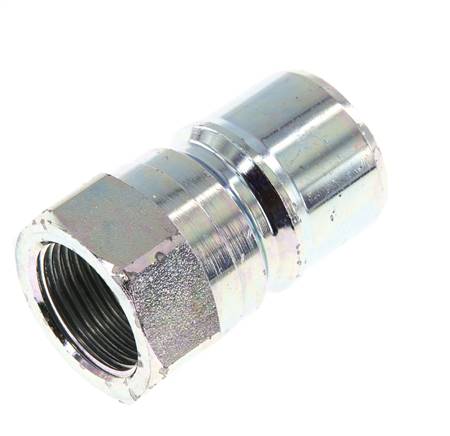 Acier DN 20 Coupleur hydraulique Bouchon G 3/4 pouce filetage femelle ISO 7241-1 B D 31.4mm