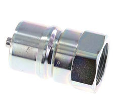 Acier DN 25 Hydraulic Coupling Plug G 1 inch Female Threads ISO 7241-1 B D 37.8mm