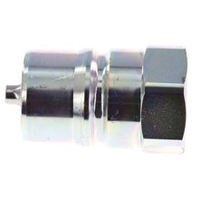 Acier DN 25 Hydraulic Coupling Plug G 1 inch Female Threads ISO 7241-1 B D 37.8mm