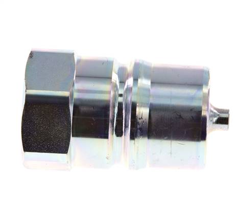 Acier DN 25 Hydraulic Coupling Plug G 1 inch Female Threads ISO 7241-1 B D 37.8mm
