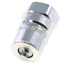 Acier DN 25 Hydraulic Coupling Plug G 1 inch Female Threads ISO 7241-1 B D 37.8mm