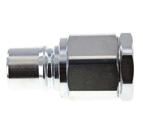 Acier DN 40 Coupleur hydraulique Bouchon G 1 1/2 pouce filetage femelle ISO 7241-1 B D 44.5mm