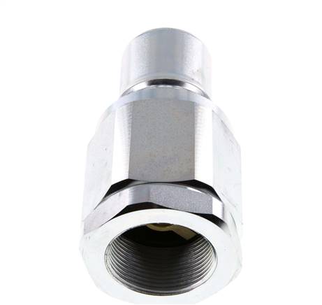 Acier DN 40 Coupleur hydraulique Bouchon G 1 1/2 pouce filetage femelle ISO 7241-1 B D 44.5mm