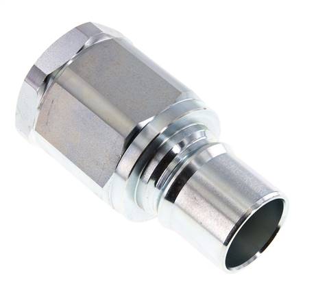 Acier DN 50 Coupleur hydraulique Bouchon G 2 pouces filetage femelle ISO 7241-1 B D 63.2mm