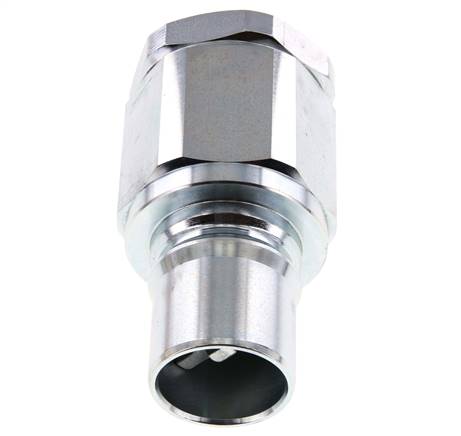 Acier DN 40 Coupleur hydraulique Bouchon G 1 1/2 pouce filetage femelle ISO 7241-1 B D 44.5mm