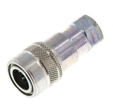 Acier DN 5 Coupleur hydraulique femelle 1/8 pouce Filets NPT femelle ISO 7241-1 B D 10.9mm