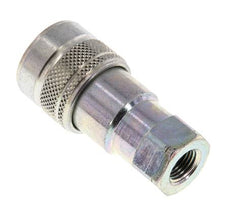 Acier DN 5 Coupleur hydraulique femelle 1/8 pouce Filets NPT femelle ISO 7241-1 B D 10.9mm