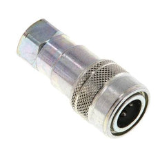 Acier DN 5 Coupleur hydraulique femelle 1/8 pouce Filets NPT femelle ISO 7241-1 B D 10.9mm