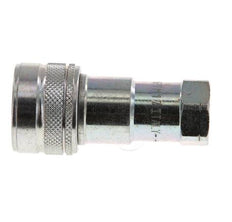 Acier Coupleur hydraulique DN 6.3 Embout 1/4 pouce femelle NPT Filets ISO 7241-1 B D 14.2mm