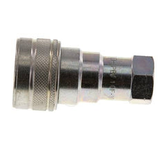 Acier DN 10 Coupleur hydraulique femelle 3/8 pouce Filets NPT ISO 7241-1 B D 19.1mm