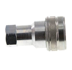 Acier DN 12.5 Coupleur hydraulique femelle 1/2 pouce filetage NPT ISO 7241-1 B D 23.5mm
