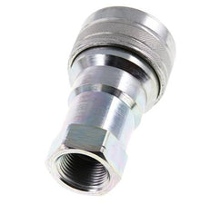Acier DN 20 Coupleur hydraulique femelle 3/4 pouce NPT Filetage ISO 7241-1 B D 31.4mm