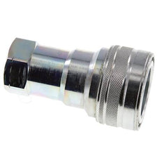 Acier DN 20 Coupleur hydraulique femelle 3/4 pouce NPT Filetage ISO 7241-1 B D 31.4mm