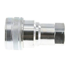 Coupleur hydraulique DN 50 en acier à emboîtement 2 pouces filetage NPT femelle ISO 7241-1 B D 63.2mm