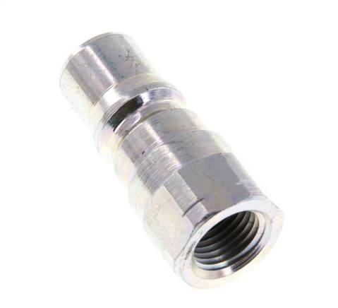 Acier DN 5 Coupleur hydraulique Bouchon 1/8 pouce filetage NPT femelle ISO 7241-1 B D 10.9mm