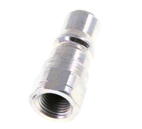 Acier DN 5 Coupleur hydraulique Bouchon 1/8 pouce filetage NPT femelle ISO 7241-1 B D 10.9mm