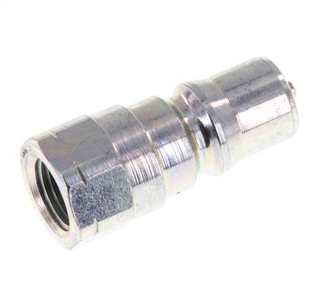 Acier DN 5 Coupleur hydraulique Bouchon 1/8 pouce filetage NPT femelle ISO 7241-1 B D 10.9mm
