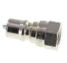 Acier DN 6.3 Coupleur hydraulique Bouchon fileté 1/4 pouce NPT femelle ISO 7241-1 B D 14.2mm