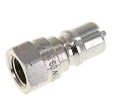 Acier DN 6.3 Coupleur hydraulique Bouchon fileté 1/4 pouce NPT femelle ISO 7241-1 B D 14.2mm