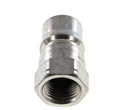 Acier DN 12.5 Coupleur hydraulique Bouchon fileté 1/2 pouce NPT femelle ISO 7241-1 B D 23.5mm