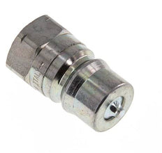 Acier DN 12.5 Coupleur hydraulique Bouchon fileté 1/2 pouce NPT femelle ISO 7241-1 B D 23.5mm