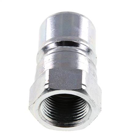 Acier DN 20 Coupleur hydraulique Bouchon 3/4" filetage NPT femelle ISO 7241-1 B D 31.4mm