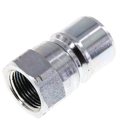 Acier DN 20 Coupleur hydraulique Bouchon 3/4" filetage NPT femelle ISO 7241-1 B D 31.4mm