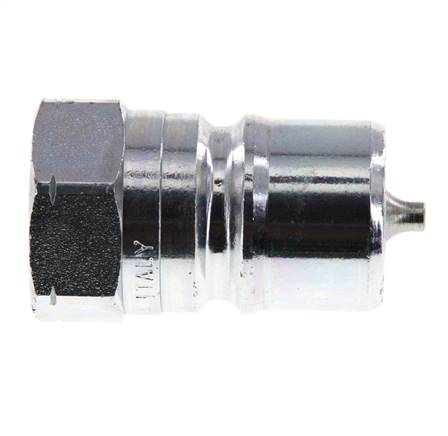 Acier DN 20 Coupleur hydraulique Bouchon 3/4" filetage NPT femelle ISO 7241-1 B D 31.4mm
