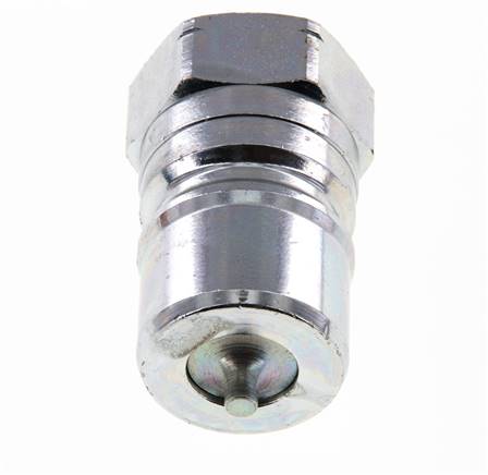 Acier DN 20 Coupleur hydraulique Bouchon 3/4" filetage NPT femelle ISO 7241-1 B D 31.4mm