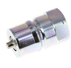 Acier DN 25 Coupleur hydraulique Bouchon 1 pouce filetage NPT femelle ISO 7241-1 B D 37.8mm