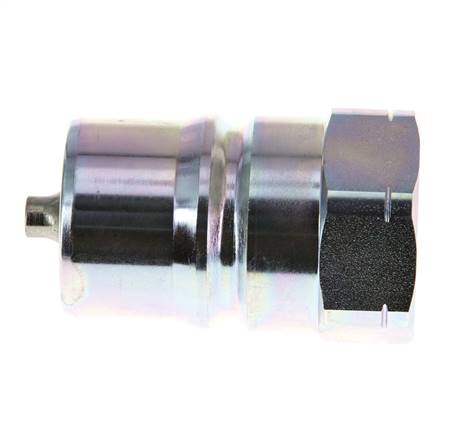 Acier DN 50 Coupleur hydraulique Bouchon 2 pouces filetage NPT femelle ISO 7241-1 B D 63.2mm