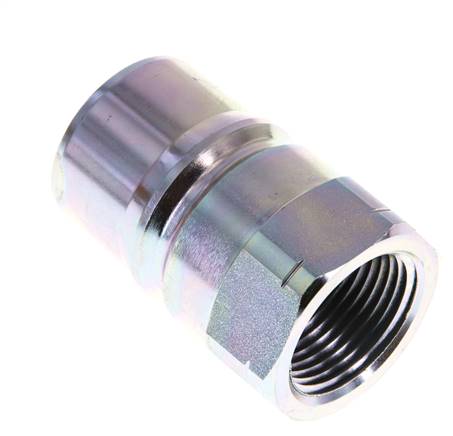 Acier DN 40 Coupleur hydraulique Bouchon 1 1/2 pouce Filetage NPT femelle ISO 7241-1 B D 44.5mm