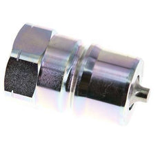 Acier DN 25 Coupleur hydraulique Bouchon 1 pouce filetage NPT femelle ISO 7241-1 B D 37.8mm