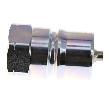 Acier DN 50 Coupleur hydraulique Bouchon 2 pouces filetage NPT femelle ISO 7241-1 B D 63.2mm