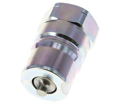 Acier DN 25 Coupleur hydraulique Bouchon 1 pouce filetage NPT femelle ISO 7241-1 B D 37.8mm