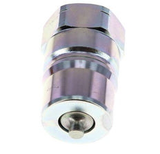 Acier DN 50 Coupleur hydraulique Bouchon 2 pouces filetage NPT femelle ISO 7241-1 B D 63.2mm