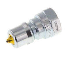 Acier DN 6.3 Coupleur hydraulique Bouchon G 1/4 pouce filetage femelle Eliminateur de pression ISO 7241-1 B D 14.2mm