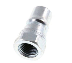 Acier DN 6.3 Coupleur hydraulique Bouchon G 1/4 pouce filetage femelle Eliminateur de pression ISO 7241-1 B D 14.2mm