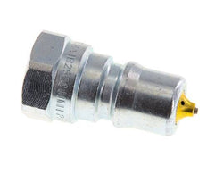 Acier DN 6.3 Coupleur hydraulique Bouchon G 1/4 pouce filetage femelle Eliminateur de pression ISO 7241-1 B D 14.2mm