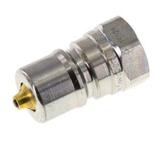 Acier DN 10 Coupleur hydraulique Bouchon G 3/8 pouce filetage femelle Eliminateur de pression ISO 7241-1 B D 19.1mm