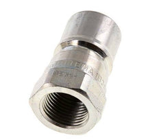 Acier DN 10 Coupleur hydraulique Bouchon G 3/8 pouce filetage femelle Eliminateur de pression ISO 7241-1 B D 19.1mm