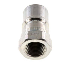 Acier DN 10 Coupleur hydraulique Bouchon G 3/8 pouce filetage femelle Eliminateur de pression ISO 7241-1 B D 19.1mm