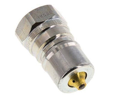 Acier DN 10 Coupleur hydraulique Bouchon G 3/8 pouce filetage femelle Eliminateur de pression ISO 7241-1 B D 19.1mm