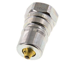 Acier DN 10 Coupleur hydraulique Bouchon G 3/8 pouce filetage femelle Eliminateur de pression ISO 7241-1 B D 19.1mm