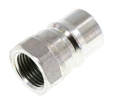 Acier DN 12.5 Coupleur hydraulique Bouchon G 1/2 pouce filetage femelle Eliminateur de pression ISO 7241-1 B D 23.5mm