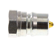 Acier DN 12.5 Coupleur hydraulique Bouchon G 1/2 pouce filetage femelle Eliminateur de pression ISO 7241-1 B D 23.5mm